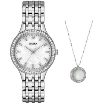 Наручные часы женские BULOVA 96X146 серебристые