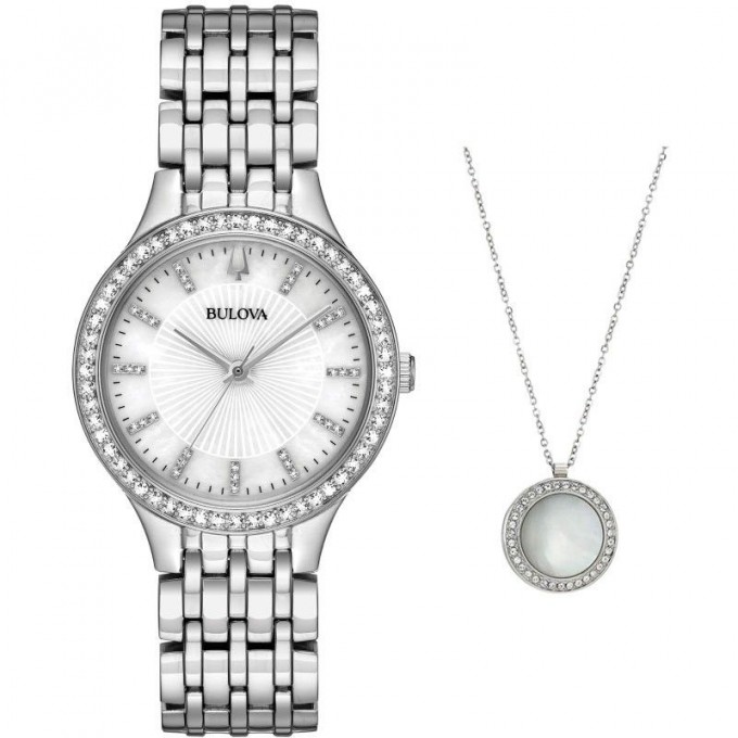 Наручные часы женские BULOVA серебристые 96X146