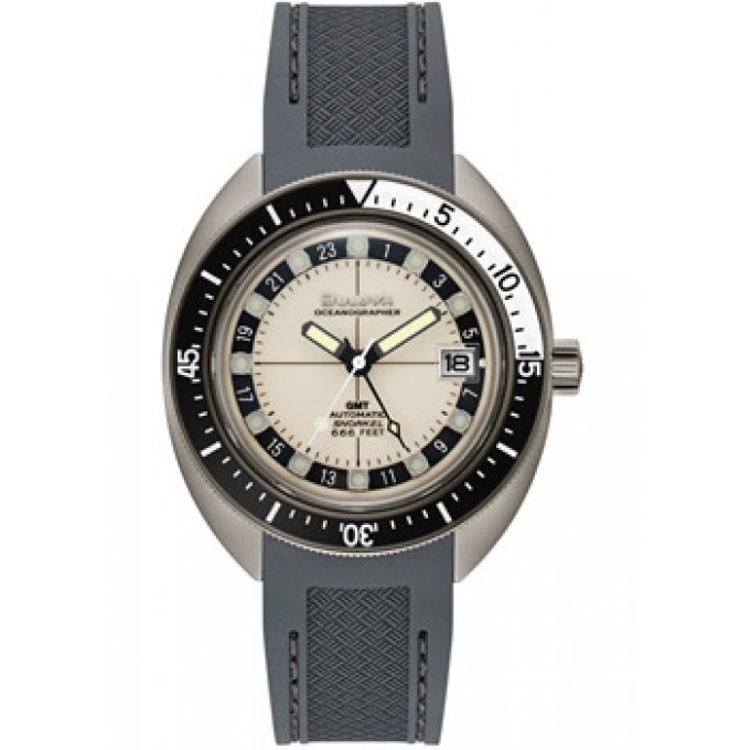 Японские наручные мужские часы BULOVA 98B407. Коллекция Oceanographer W239409